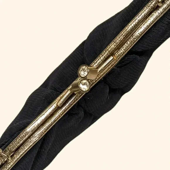 Vintage Navy & Silver Purse - Picture 3 of 6